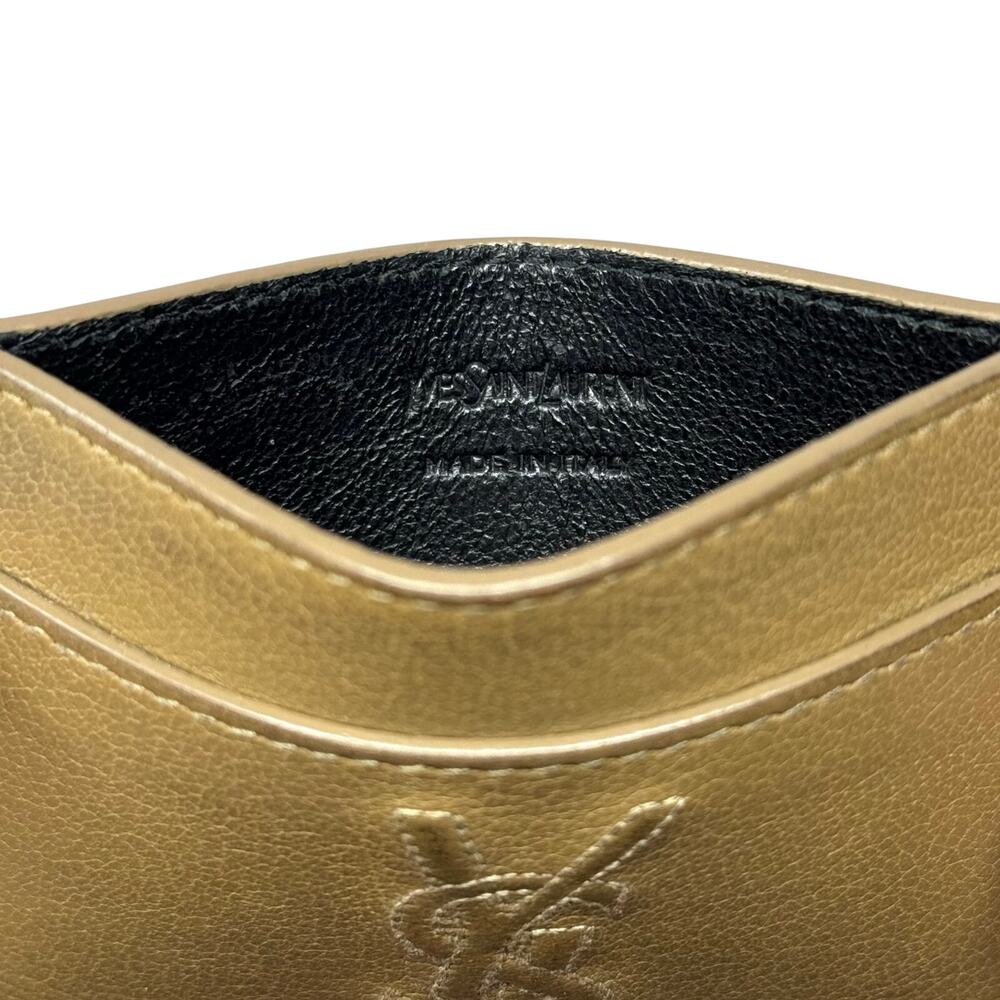 YSL Logo Cardholder Wallet - Picture 4 of 14